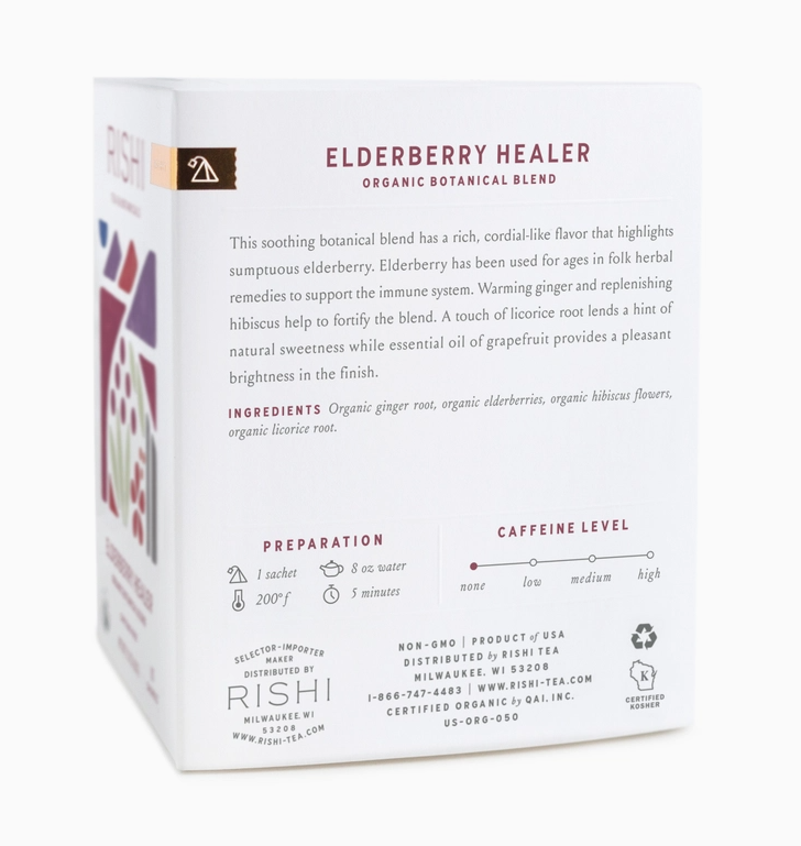 Rishi Tea Elderberry Healer