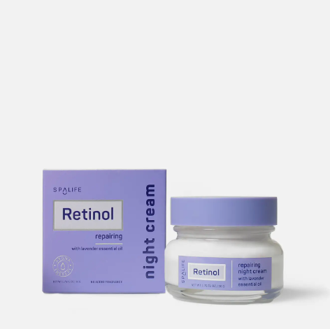 Rejuvenating Night Cream Infused with Lavender Essential Oil