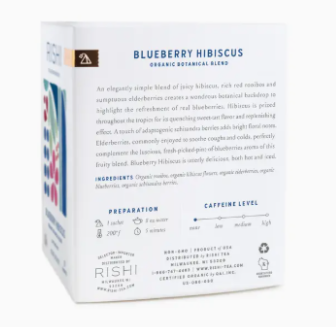Rishi Tea Blueberry Hibiscus