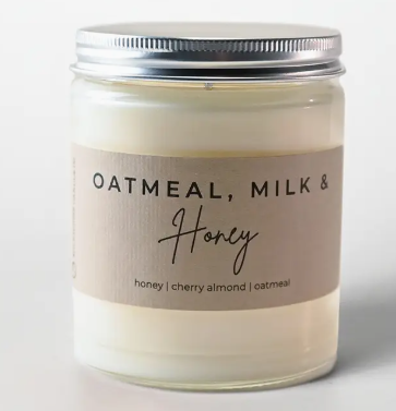 Milkhouse Oatmeal, Milk & Honey 7 oz Classic Statement Candle