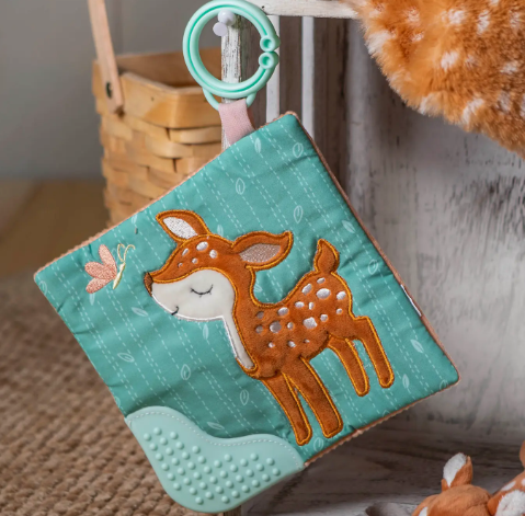 Amber Fawn Crinkle Teether