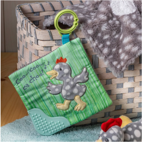 Rocky Chicken Crinkle Teether