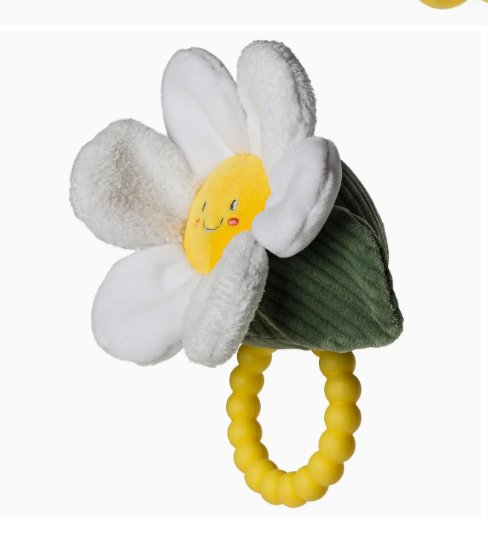 Sweet Soothie Daisy Teether Rattle