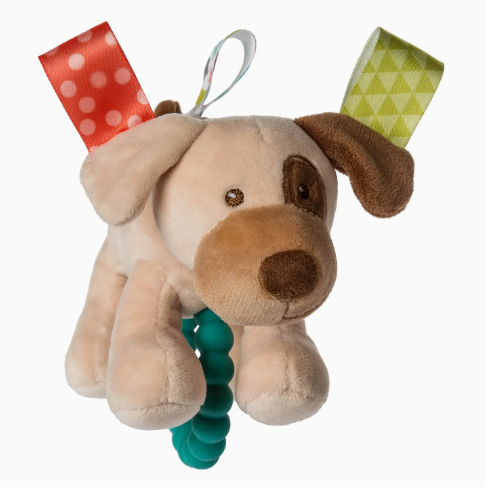 Taggies Buddy Dog Teether Rattle