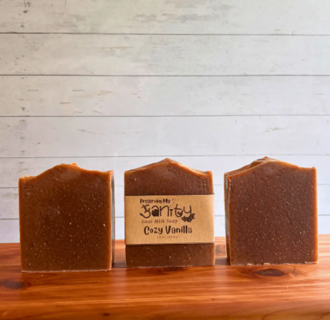 Cozy Vanilla Goat Milk Soap