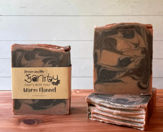 Warm Flannel Goat Milk Soap
